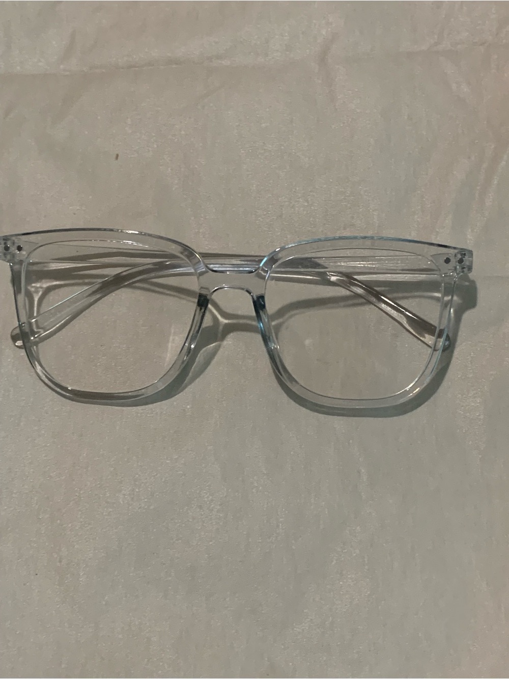Clear Transparent Women's Fashion Glasses